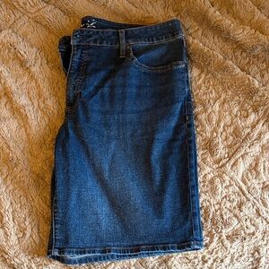 Seven7 Classic Blue Denim Shorts